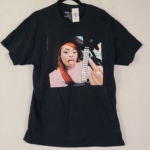 Ice Spice Rap Tee Black Spice Sz L NWT